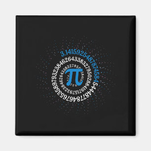 Aimant Pi Jour Math Geek Nerd 3.1415 Numéro Irrationnel P