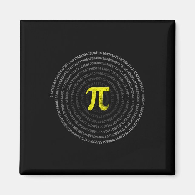 Aimant Pi Math Enseignants Étudiants Funny International  (Devant)