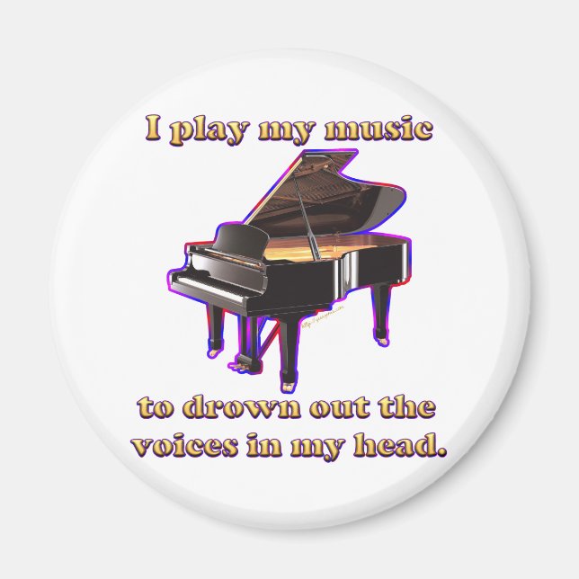 Aimant Piano et voix (Devant)