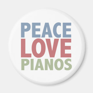 Aimant Pianos Peace Love