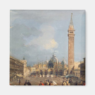 Aimant Piazza San Marco, Venise, c.1760