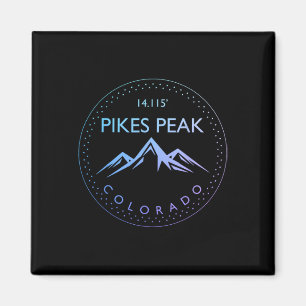 Aimant Pic Pikes Colorado Montagnes Rocheuses Escalade So