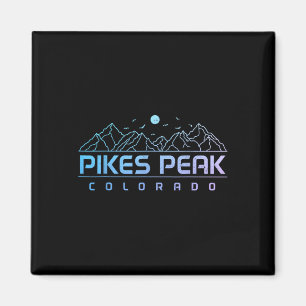 Aimant Pic Pikes Colorado Montagnes Rocheuses Souvenir d'