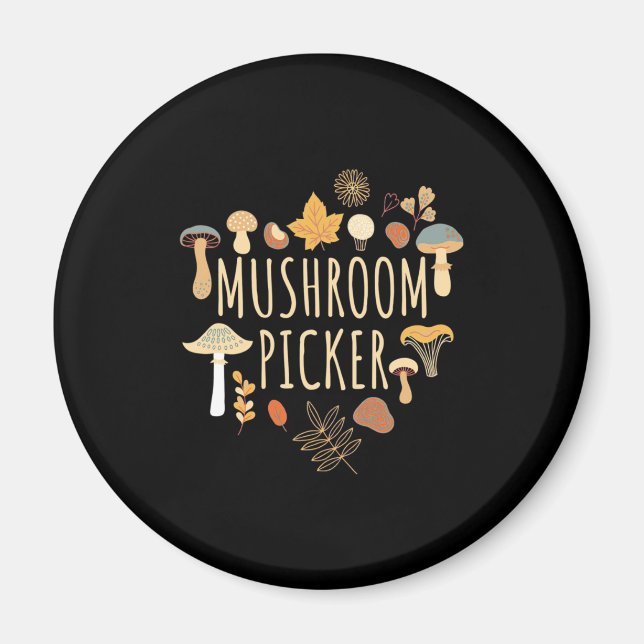 Aimant Picker De Champignons Fiers (Devant)