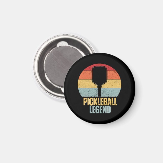 Aimant Pickleball Drôle (Recto/Verso)