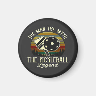 Aimant Pickleball- L'Homme, Le Mythe, La Légende