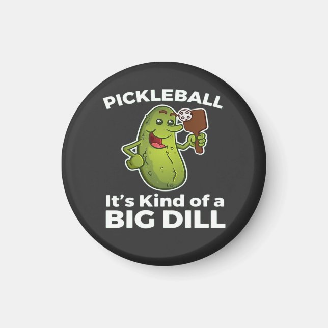 Aimant Pickleball Plutôt une grosse affaire (Devant)
