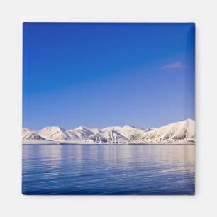 Aimant Pics enneigés Woodfjord Svalbard
