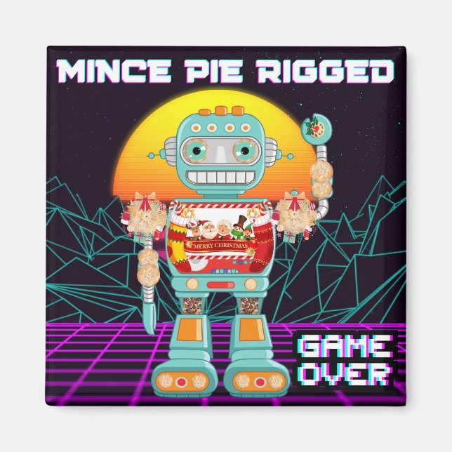 Aimant Pie Mince Riggé - Jeu sur (Devant)