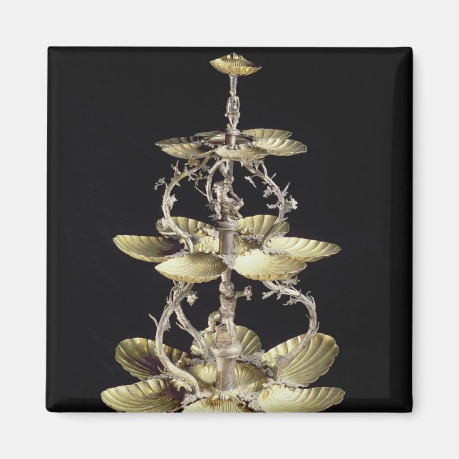 Aimant Pièce centrale de table en relief (Devant)