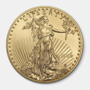 Aimant Pièce de monnaie d'Eagle d'or