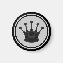 Pièce d'échecs Reine noire