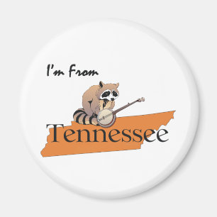 Aimant PIÈCE EN T je suis le Tennessee