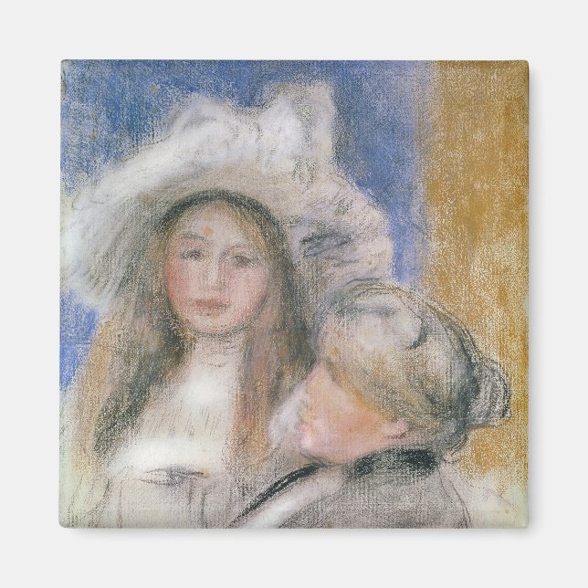 Aimant Pierre A Renoir | Berthe Morisot et sa fille (Devant)
