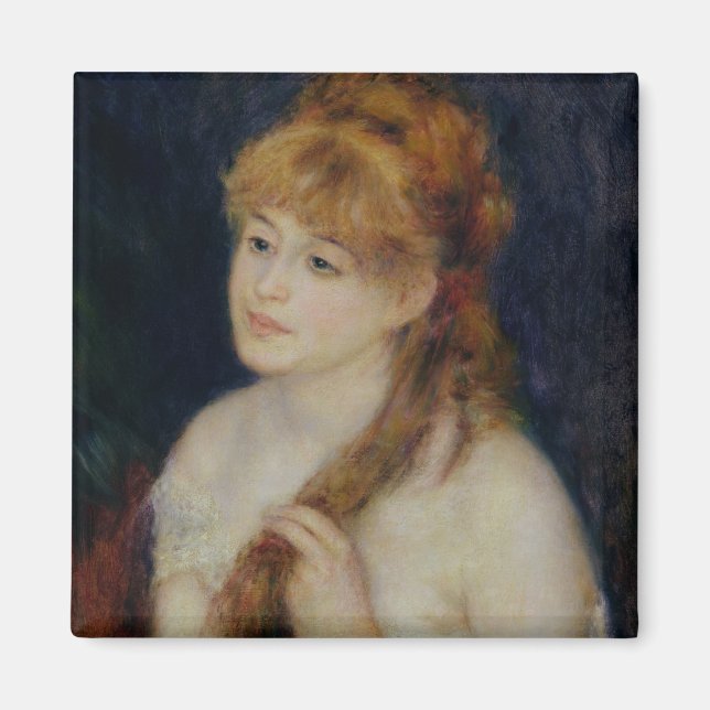 Aimant Pierre A Renoir | Jeune femme lui tressant les che (Devant)