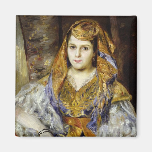 Aimant Pierre A Renoir | Mme C. Stora en robe algérienne (Devant)