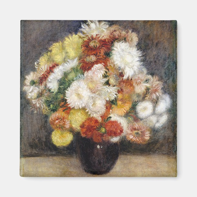 Aimant Pierre-Auguste Renoir Bouquet de Chrysanthèmes (Devant)