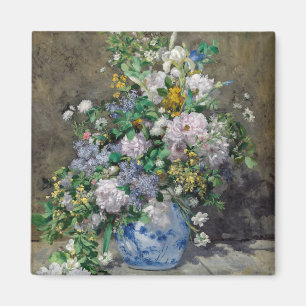 Aimant Pierre-Auguste Renoir - Bouquet printanier