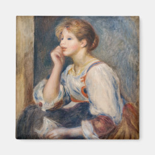 Aimant Pierre-Auguste Renoir - Femme avec une lettre