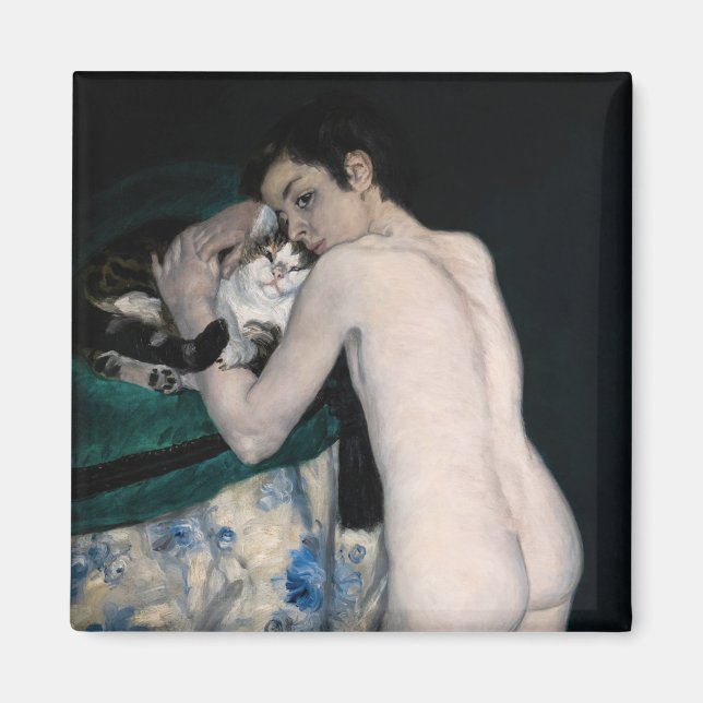 Aimant Pierre-Auguste Renoir - Garçon au chat (Devant)