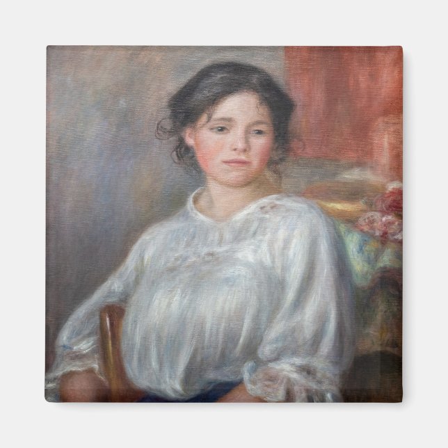 Aimant Pierre-Auguste Renoir - Jeune Femme Assis (Devant)