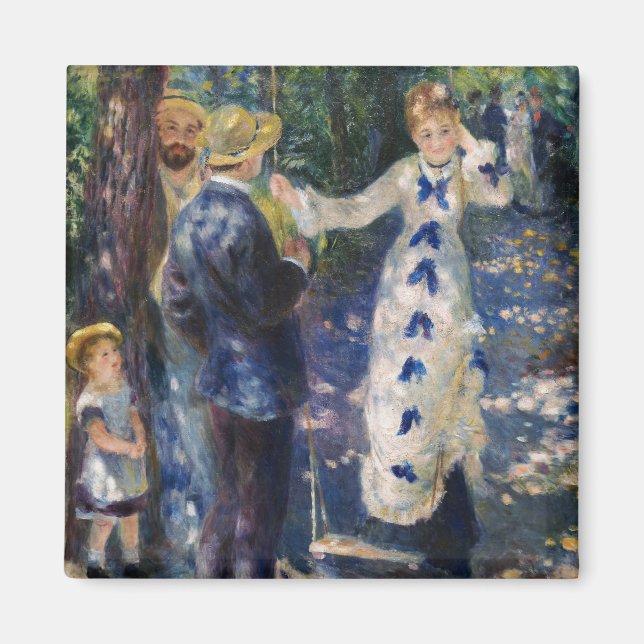 Aimant Pierre-Auguste Renoir - La Balançoire (Devant)