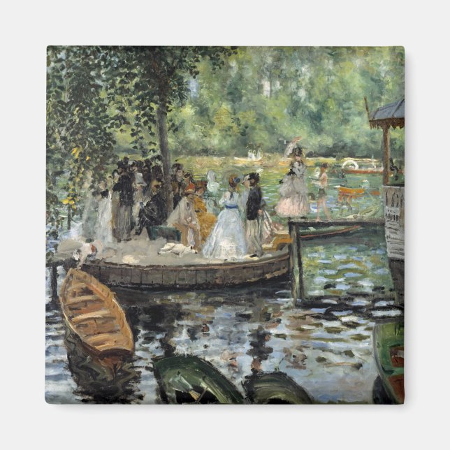Aimant Pierre-Auguste Renoir - La Grenouillère (Devant)