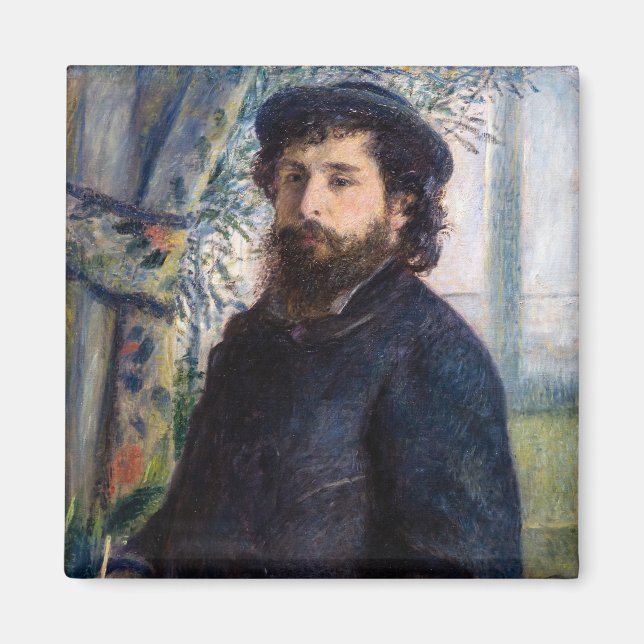 Aimant Pierre Auguste Renoir - Portrait de Claude Monet (Devant)