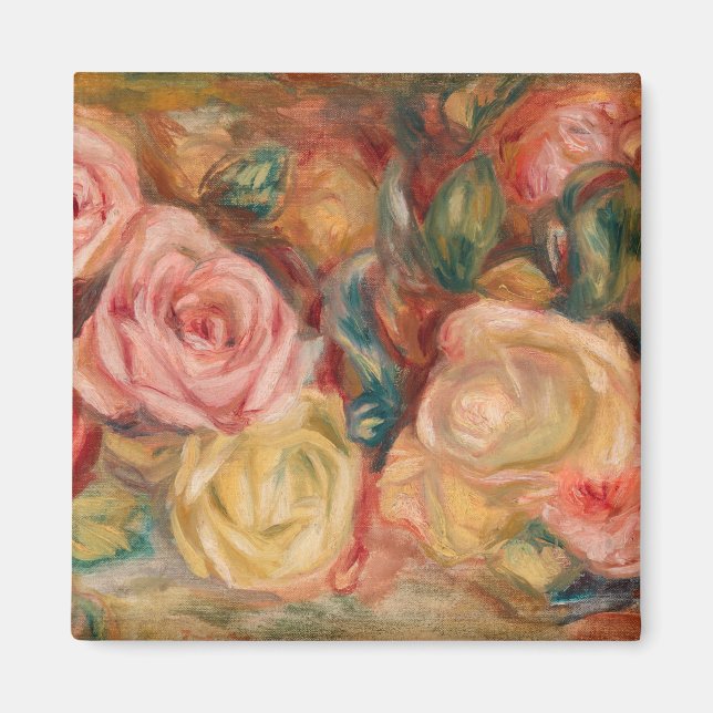 Aimant Pierre-Auguste Renoir - Roses (Devant)