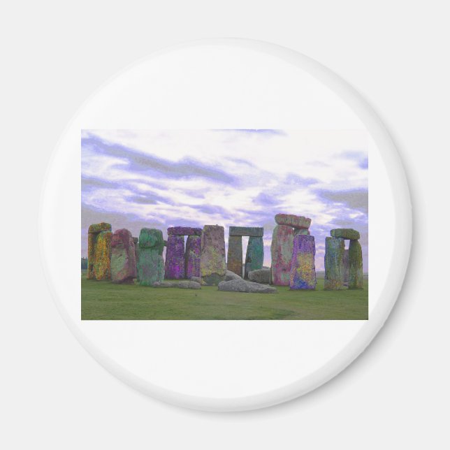 Aimant Pierres psychédéliques (Devant)