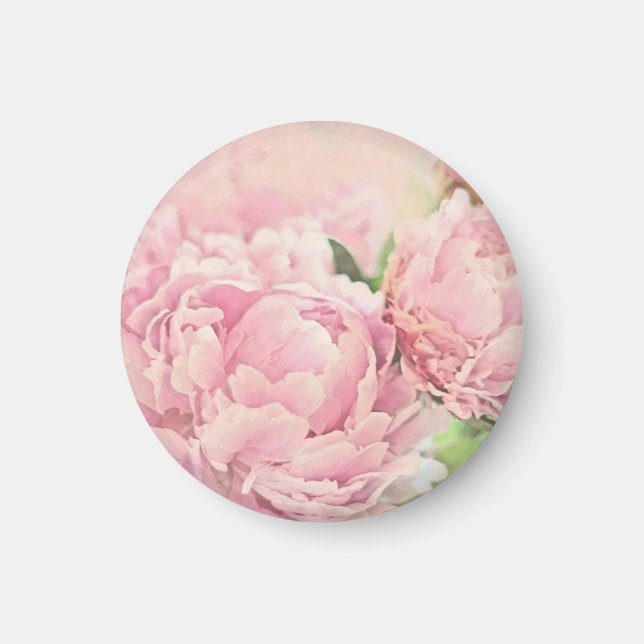 Aimant Pies roses (Devant)