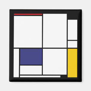 Aimant Piet Mondrian, Tableau 1