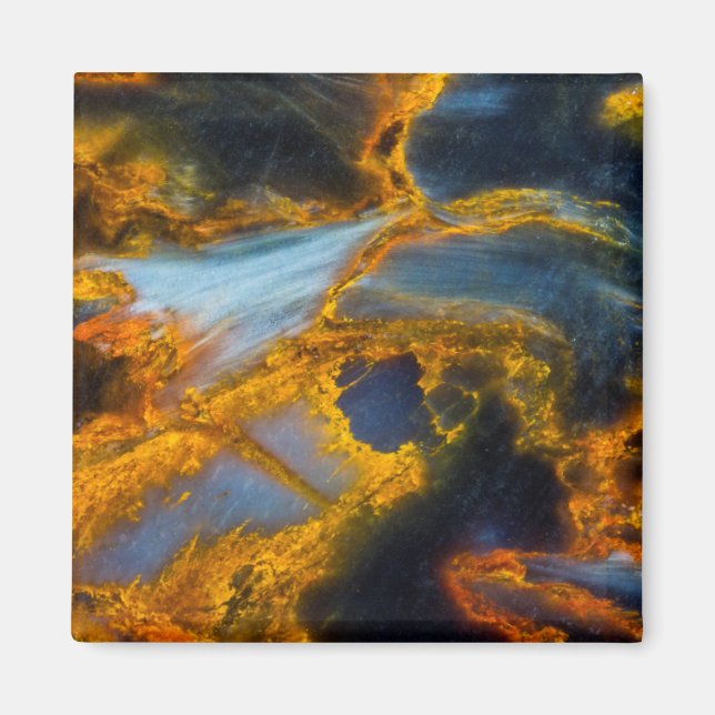 Aimant Pietersite à lacis orange (Devant)