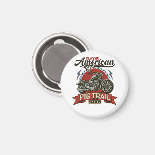 Aimant Pig Trail Scenic Byway arkansas cadeaux moto