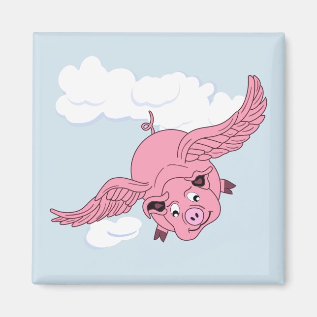 Aimant Pig volant (Devant)