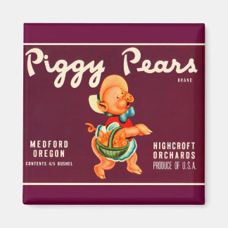 Aimant Piggy Pears