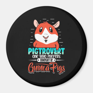 Aimant Pigtrovert De Cochon De Guinée Qui Préfère