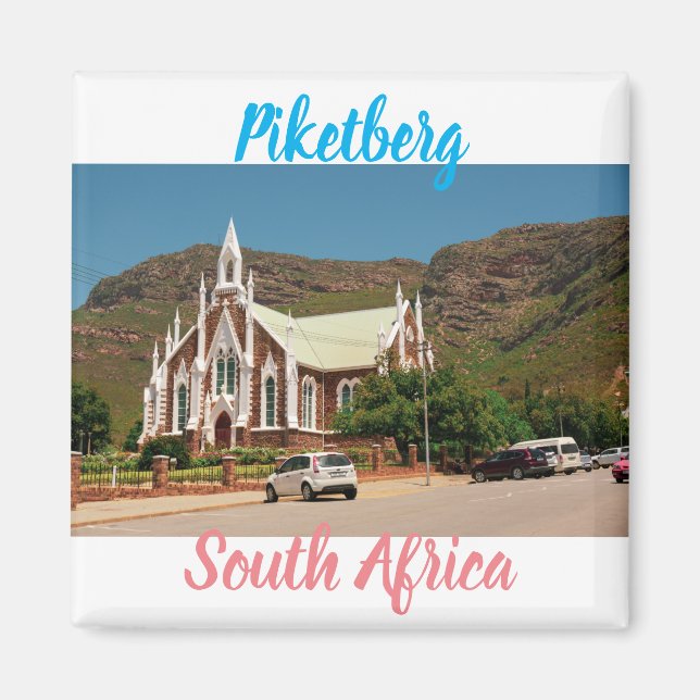 Aimant Piketberg Western Cape Church Afrique du Sud SA (Devant)