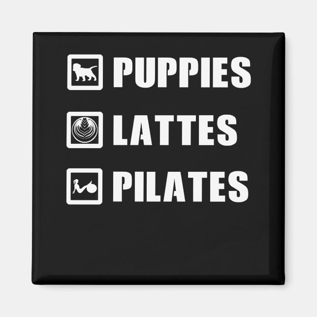 Aimant Pilates de lattes de marionnettes (Devant)
