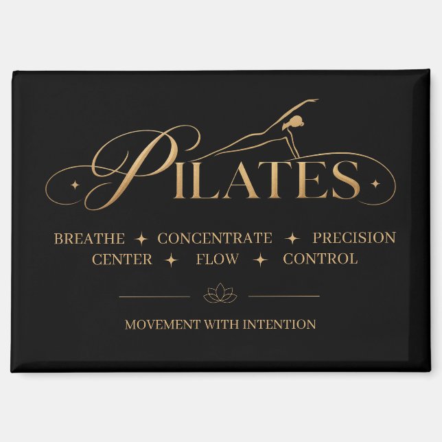 Aimant Pilates Les Principes de Base (Recto)