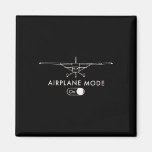 Aimant Pilote C172 Vol Cadeau Avion Mode Manches Courtes 