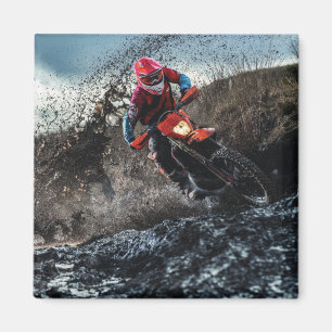 Aimant Pilote de vélo droit jetez l'oreiller