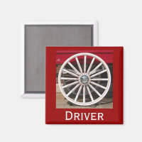 "Pilote" Wagon Wheel magnétique