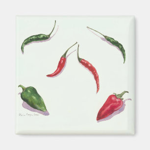 Aimant Piments et poivrons 2005