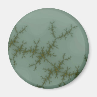 Aimant Pin à Neige - Art Fractal