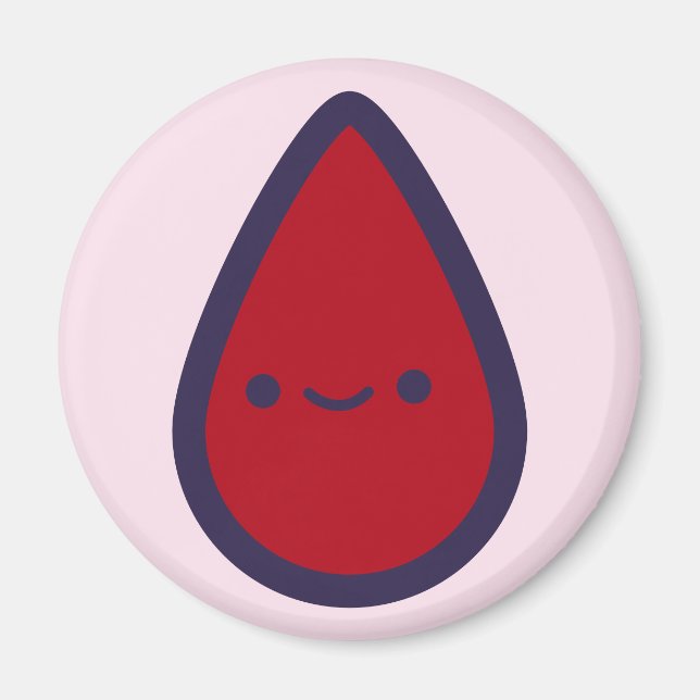 Aimant Pin the Period on Pad Pink Party Piece (Devant)