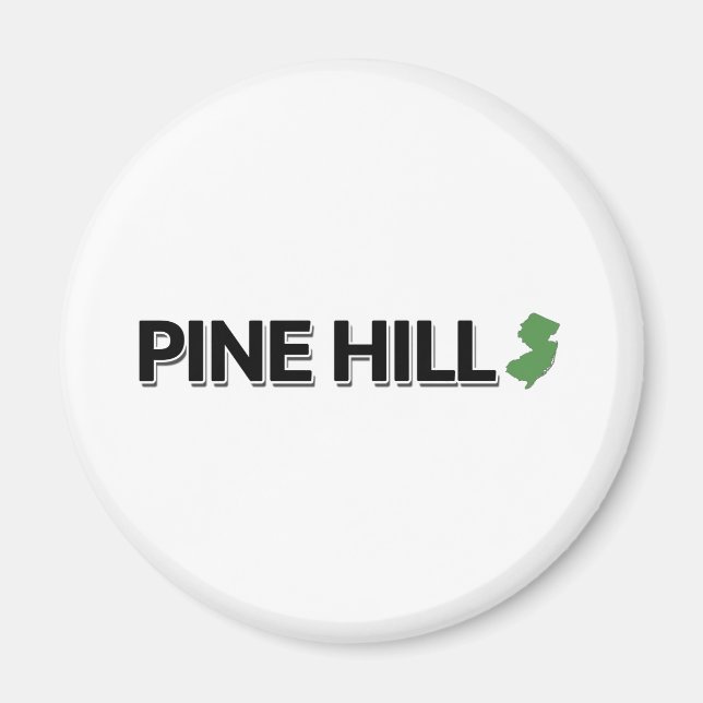 Aimant Pine Hill, New Jersey (Devant)