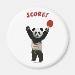 Aimant Ping-pong de panda de score
