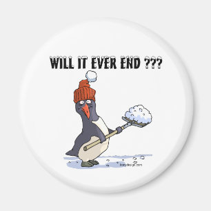 Aimant Pingouin à neige