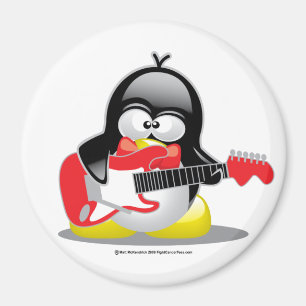 Aimant Pingouin de guitare électrique